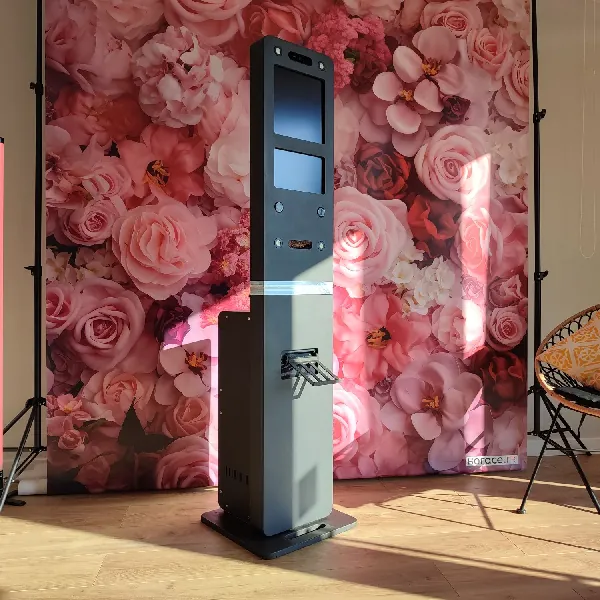 Un photobooth équipé de 2 caméras