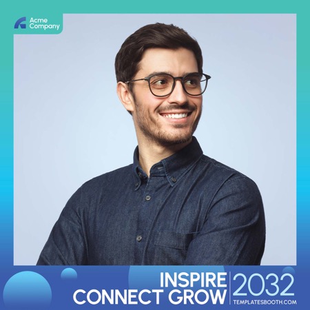 Modèle de cabine photo d'entreprise