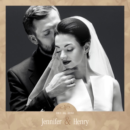 Modèle de cabine photo pour mariage en grès