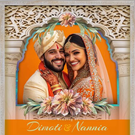 Modèle de cabine photo pour mariage indien