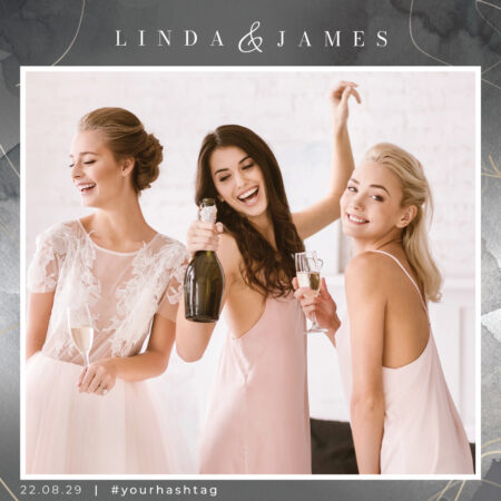 Modèle de cabine photo élégant gris