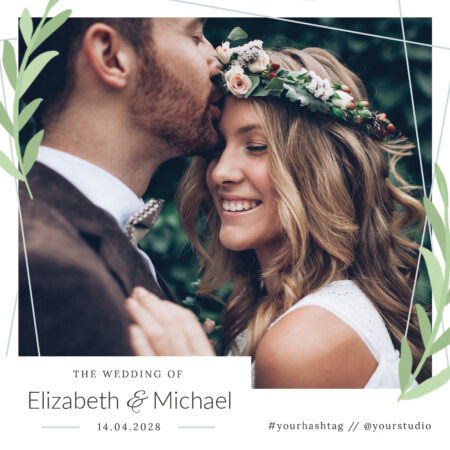 Modèle Photo Booth Simple Minimal Vol. 2