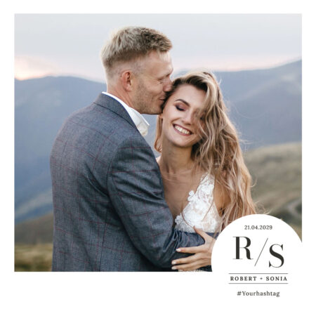 Modèle de Photobooth Élégant Minimaliste