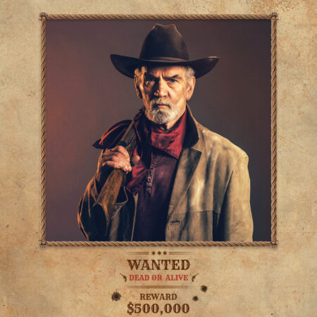 Recherché ! Mort ou Vif  Modèle de Cabine Photo