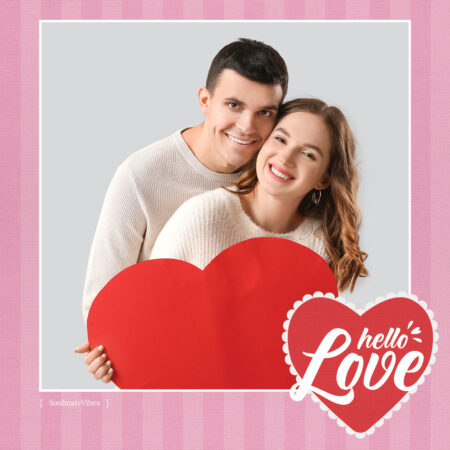 Modèle simple de cabine photo pour la Saint-Valentin