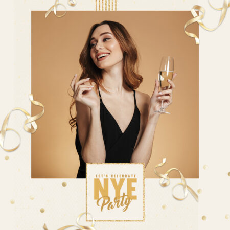 Modèle de cabine photo pour soirée du Nouvel An