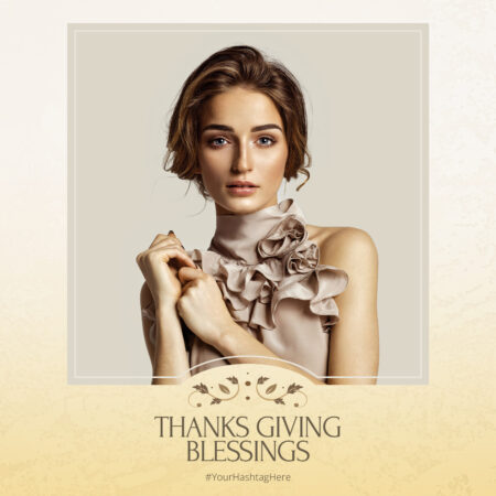 Modèle de Photobooth Élégant pour Thanksgiving