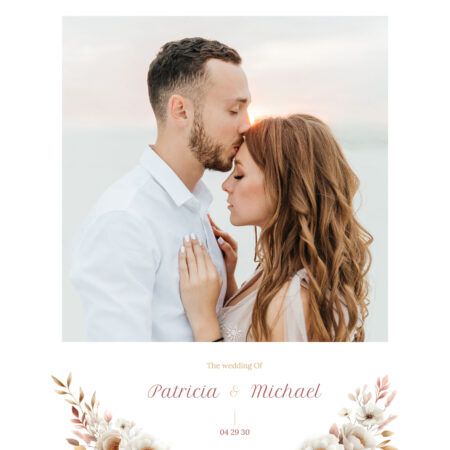 Modèle de cabine photo pour mariage bohème Biscotti