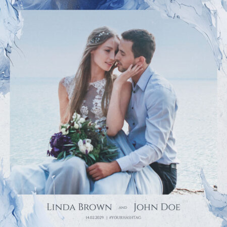 Modèle de cabine photo pour mariage d'hiver