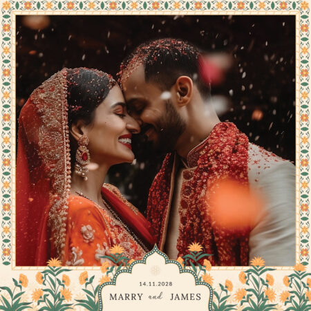 Modèle de cabine photo pour mariage indien