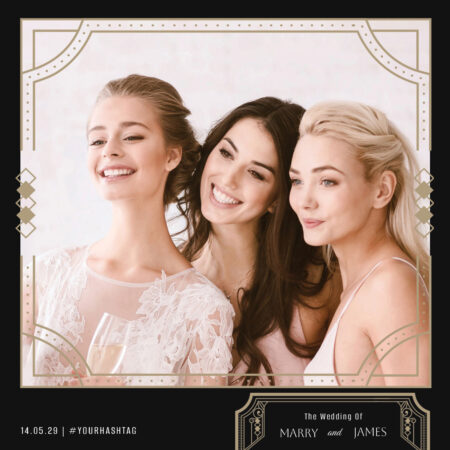 Modèle de cabine photo artistique