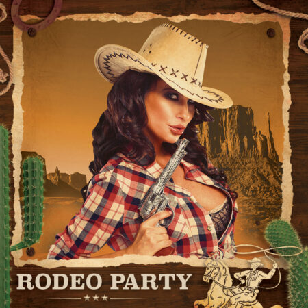 Modèle de Photobooth Rodeo Cowboy