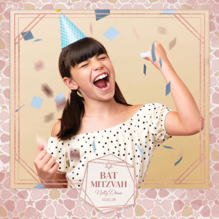 Modèle de cabine photo pour Bat Mitsva