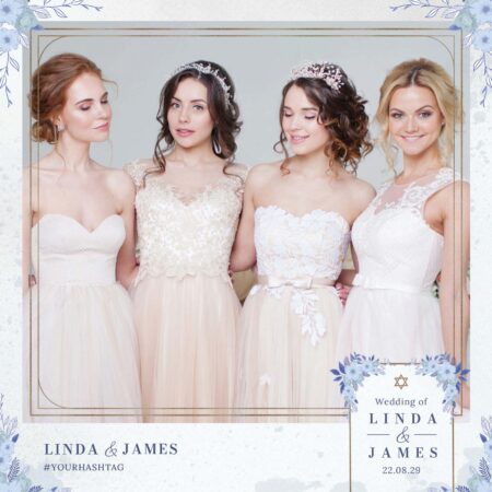 Modèle de cabine photo pour mariage juif