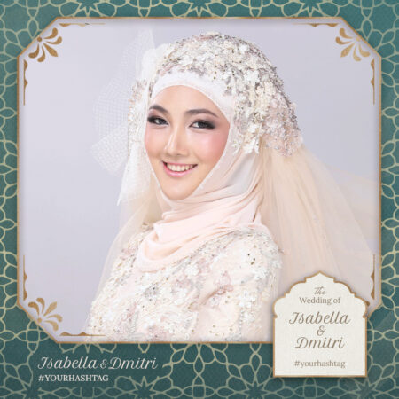 Modèle de cabine photo pour mariage islamique