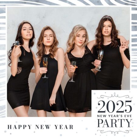 Modèle de Cabine Photo pour Fête du Nouvel An