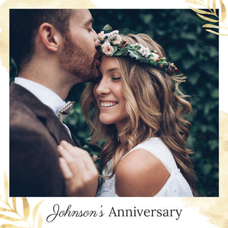 Modèle de cabine photo feuille d'or