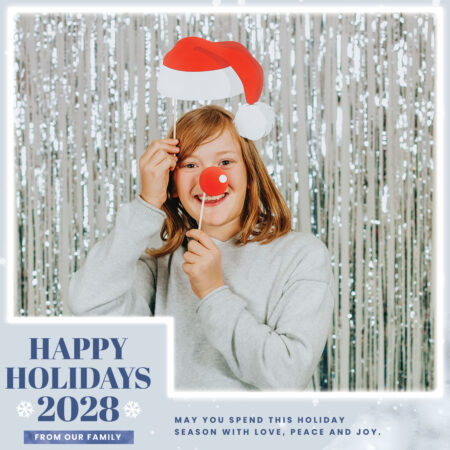 Modèle de Cabine Photo d'Hiver Givré Gratuit