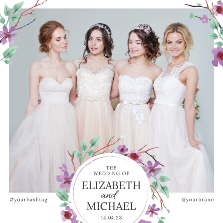 Modèle Simple Minimal pour Photobooth Vol. 3