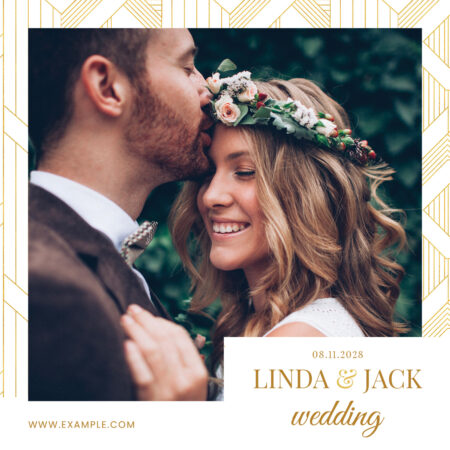 Modèle de Photobooth Minimal Deco