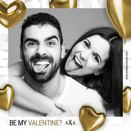 Modèle de Cabine Photo Sois Mon Valentin