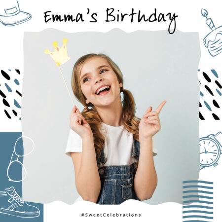 Modèle gratuit de cabine photo pour l'anniversaire des enfants