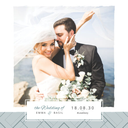 Modèle de cabine photo élégant pour mariage gratuit